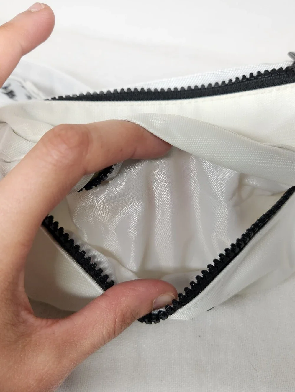 Kappa White Fanny Pack Waist Bag Banda Anais